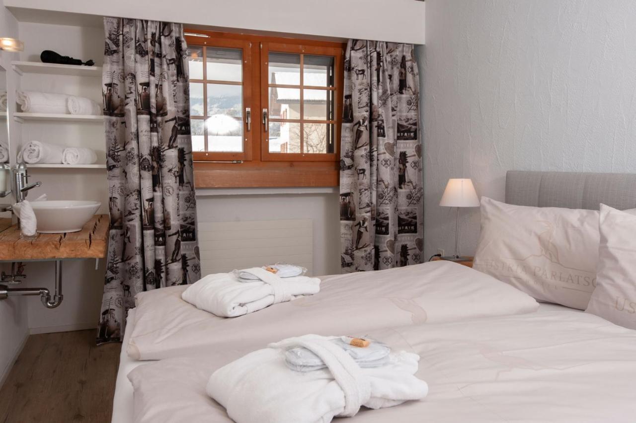 Hotel Ustria Parlatsch Trin Экстерьер фото